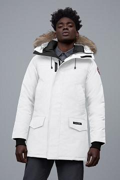 Chamarras Canada Goose Hombre México - Langford Abrigos Blancos OY7458269